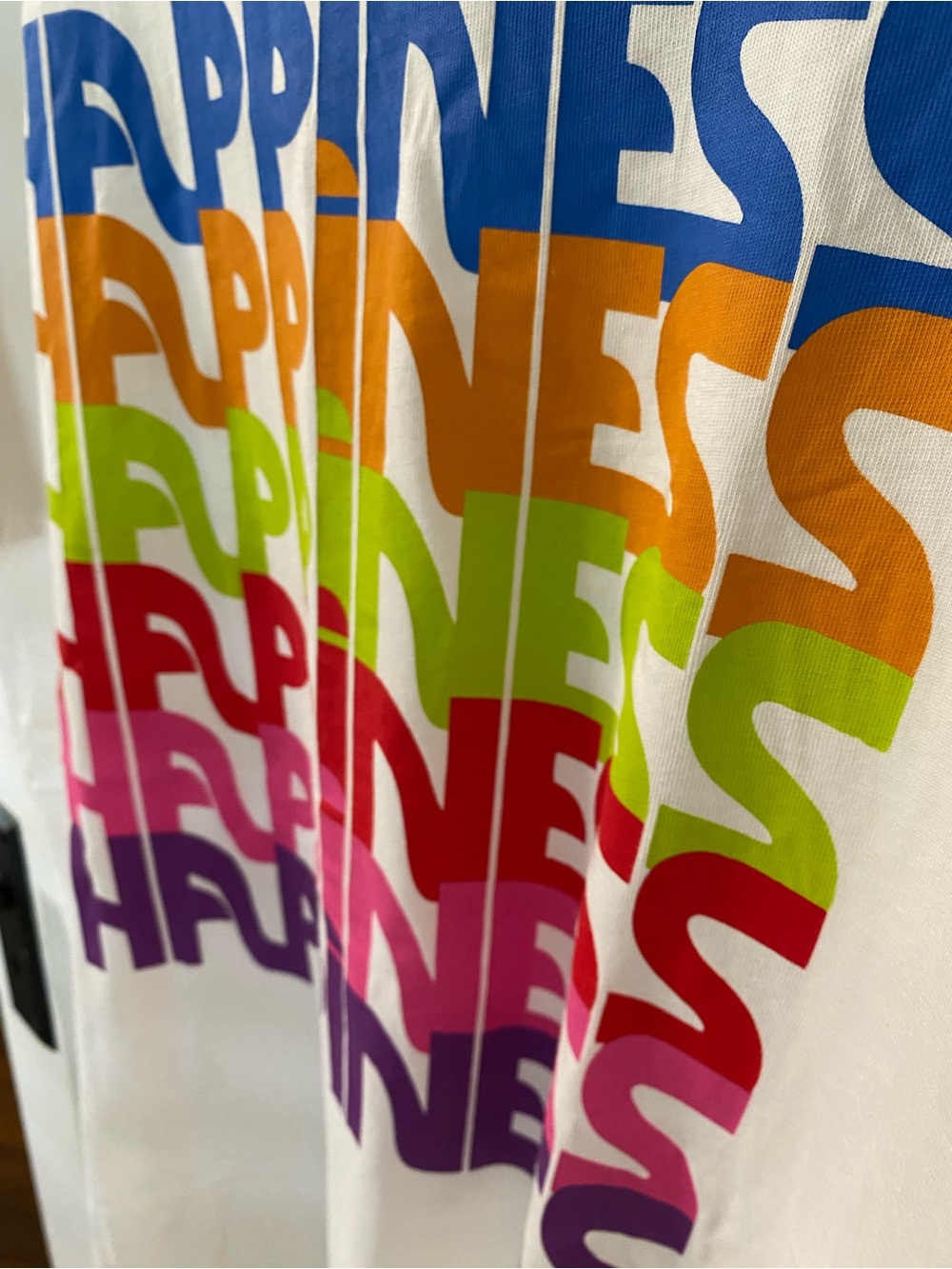 NWOT FARM Rio Off White Dress in Happiness Relaxed Tee Shirt - Picture 7 of 11